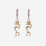 Green Tara Career Guardian Earrings
