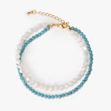 Sacred Calm – Turquoise & Mother-of-Pearl Bracelet
