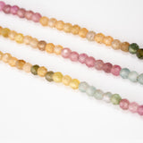 Tourmaline – Lotus Charm Necklace