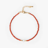 Red Agate – Peace & Protection Bracelet
