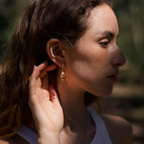Green Tara Career Guardian Earrings